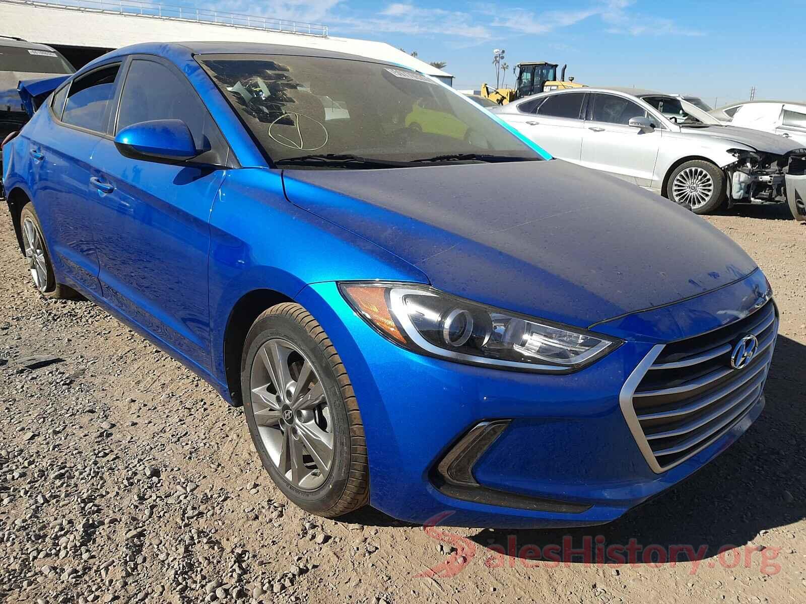 5NPD84LF6HH135256 2017 HYUNDAI ELANTRA