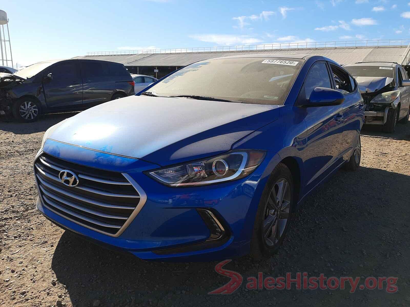 5NPD84LF6HH135256 2017 HYUNDAI ELANTRA