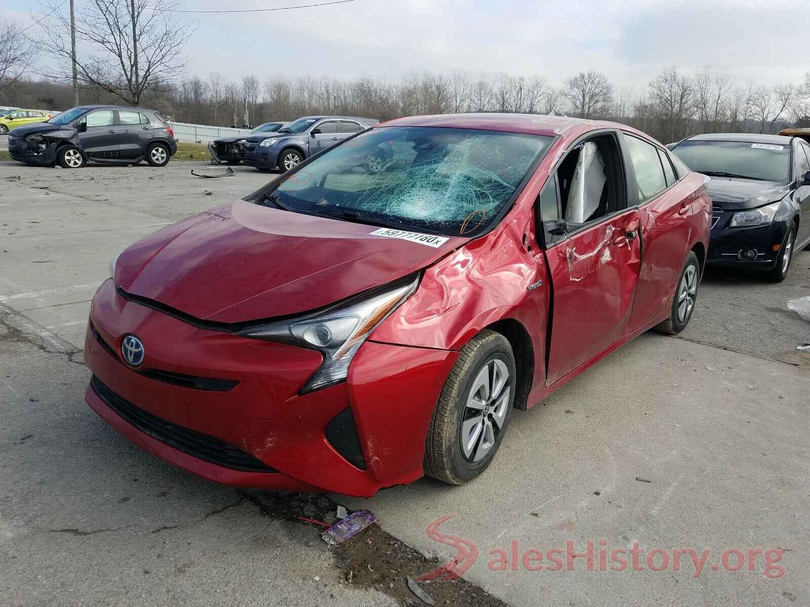 JTDKARFU4J3067236 2018 TOYOTA PRIUS