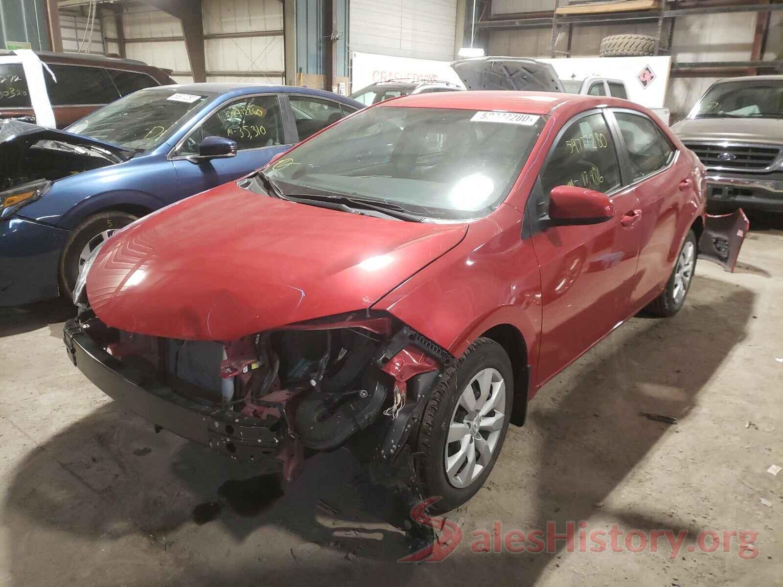 5YFBURHE4GP506531 2016 TOYOTA COROLLA