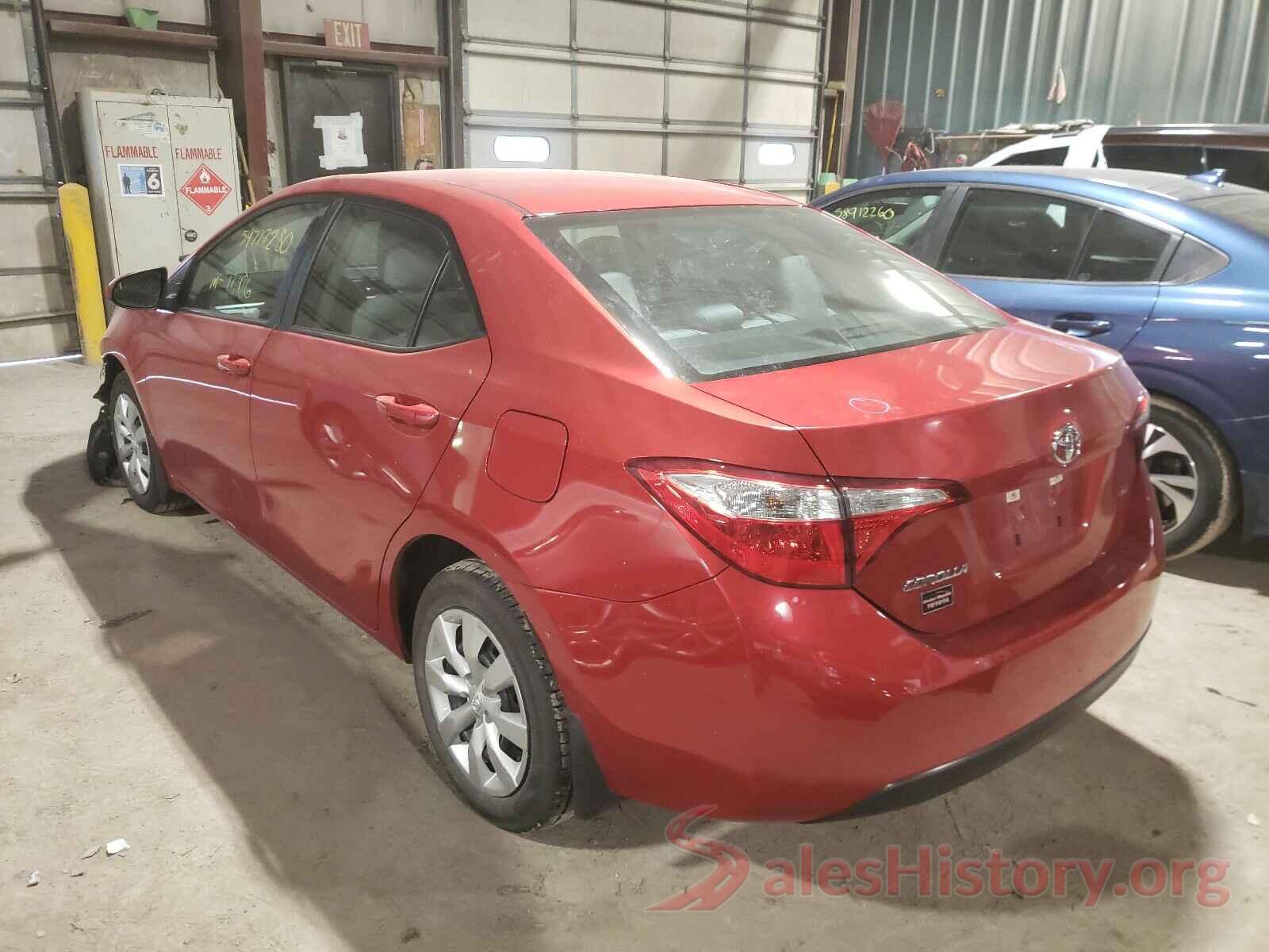 5YFBURHE4GP506531 2016 TOYOTA COROLLA