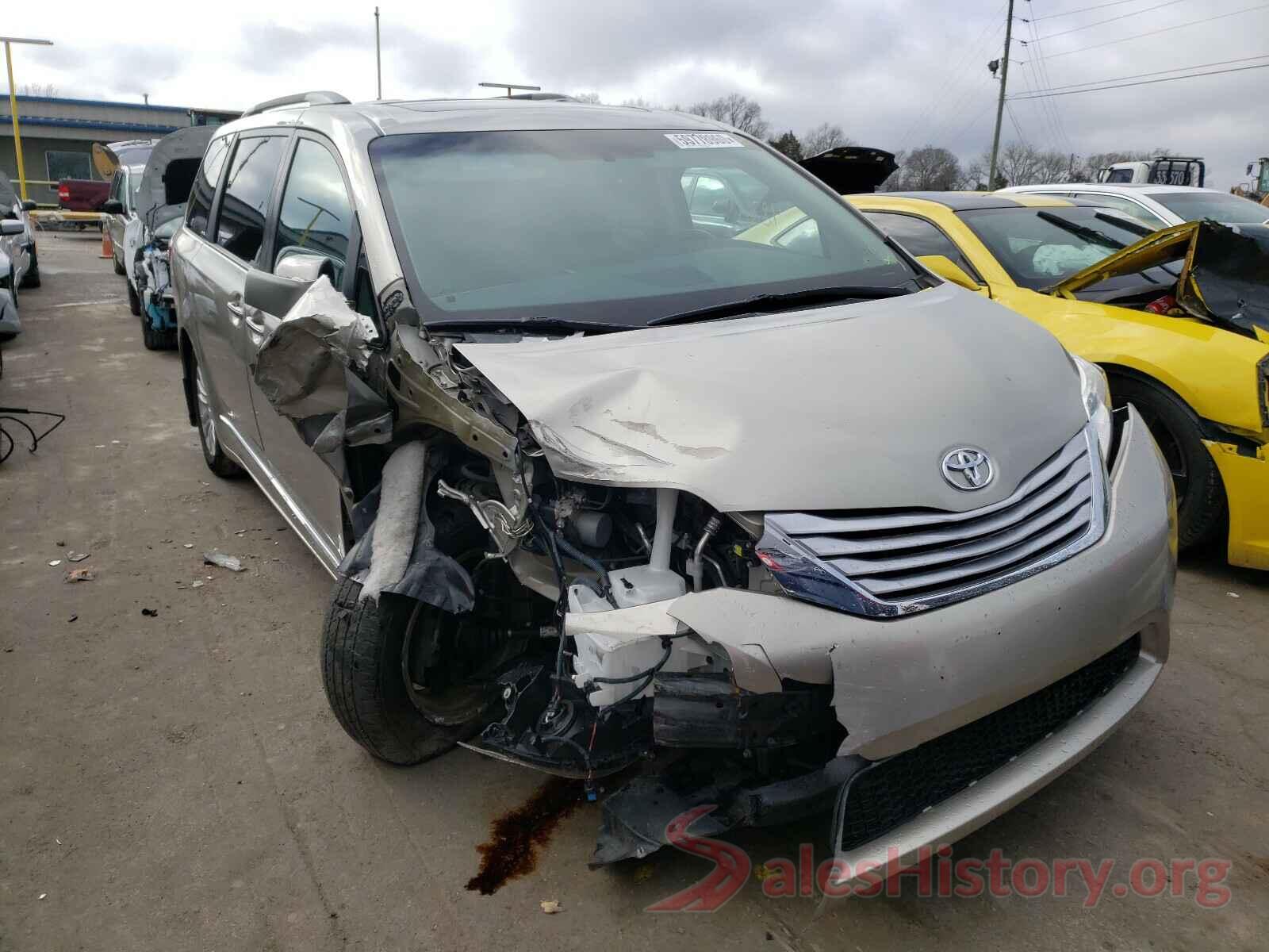 5TDYK3DC5GS716614 2016 TOYOTA SIENNA