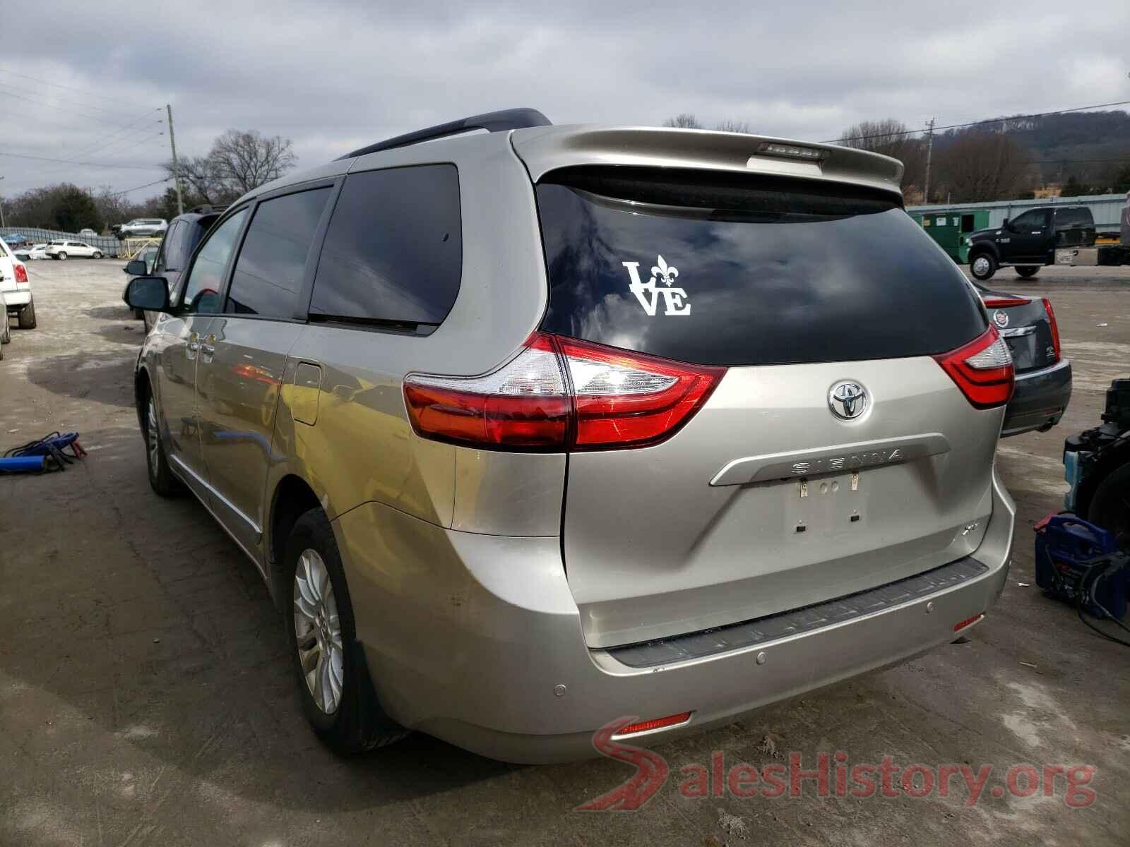 5TDYK3DC5GS716614 2016 TOYOTA SIENNA