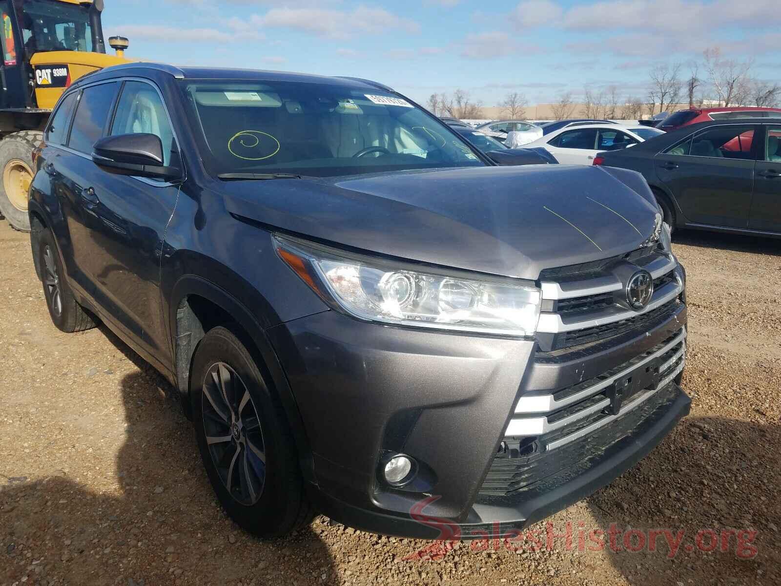 5TDJZRFH3HS411624 2017 TOYOTA HIGHLANDER