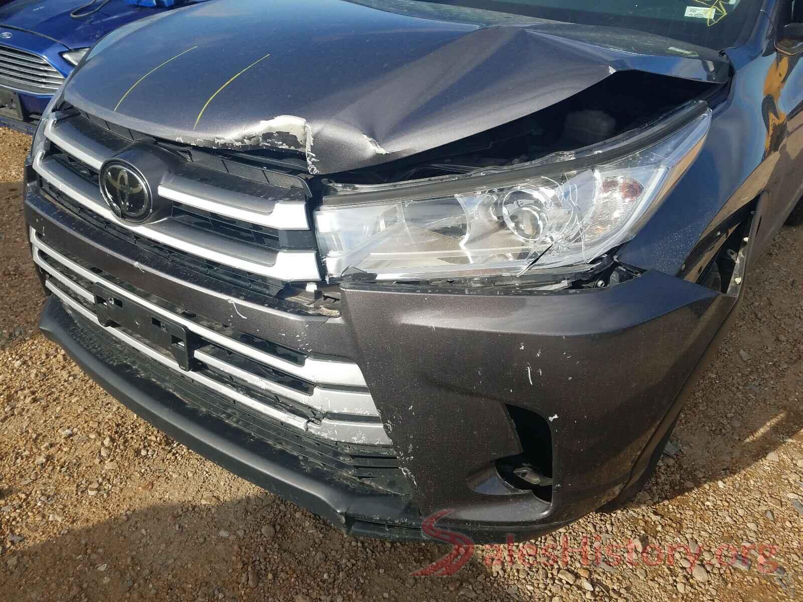 5TDJZRFH3HS411624 2017 TOYOTA HIGHLANDER