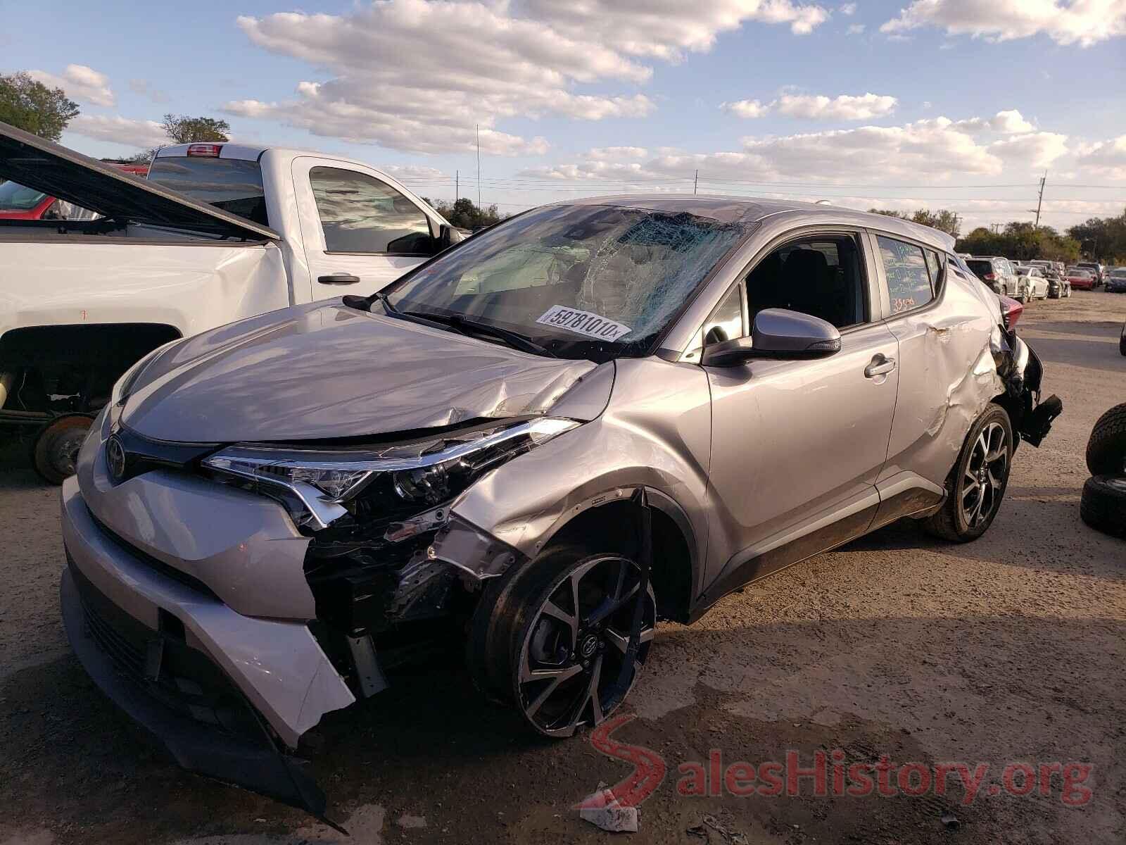 JTNKHMBX3K1013742 2019 TOYOTA C-HR