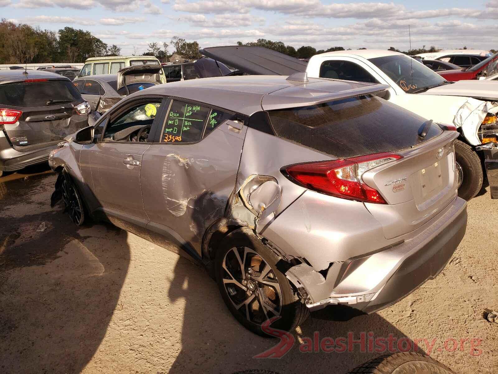 JTNKHMBX3K1013742 2019 TOYOTA C-HR