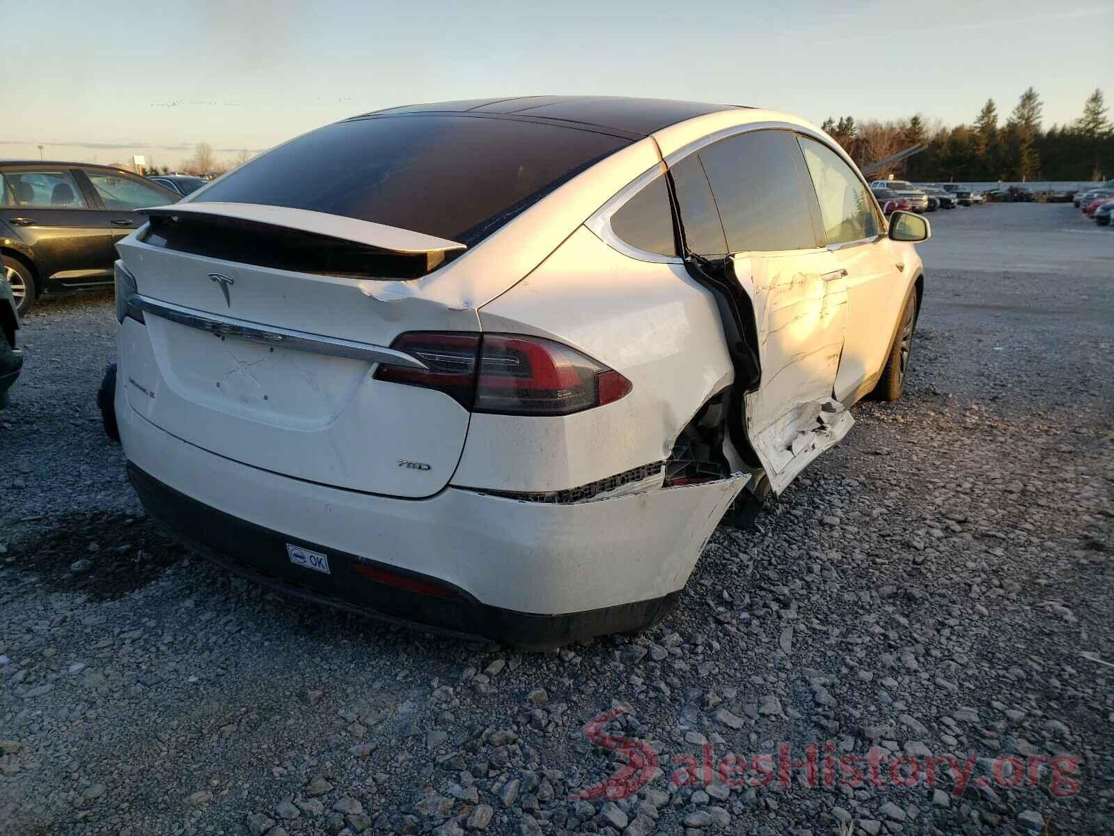 5YJXCDE2XJF087545 2018 TESLA MODEL X