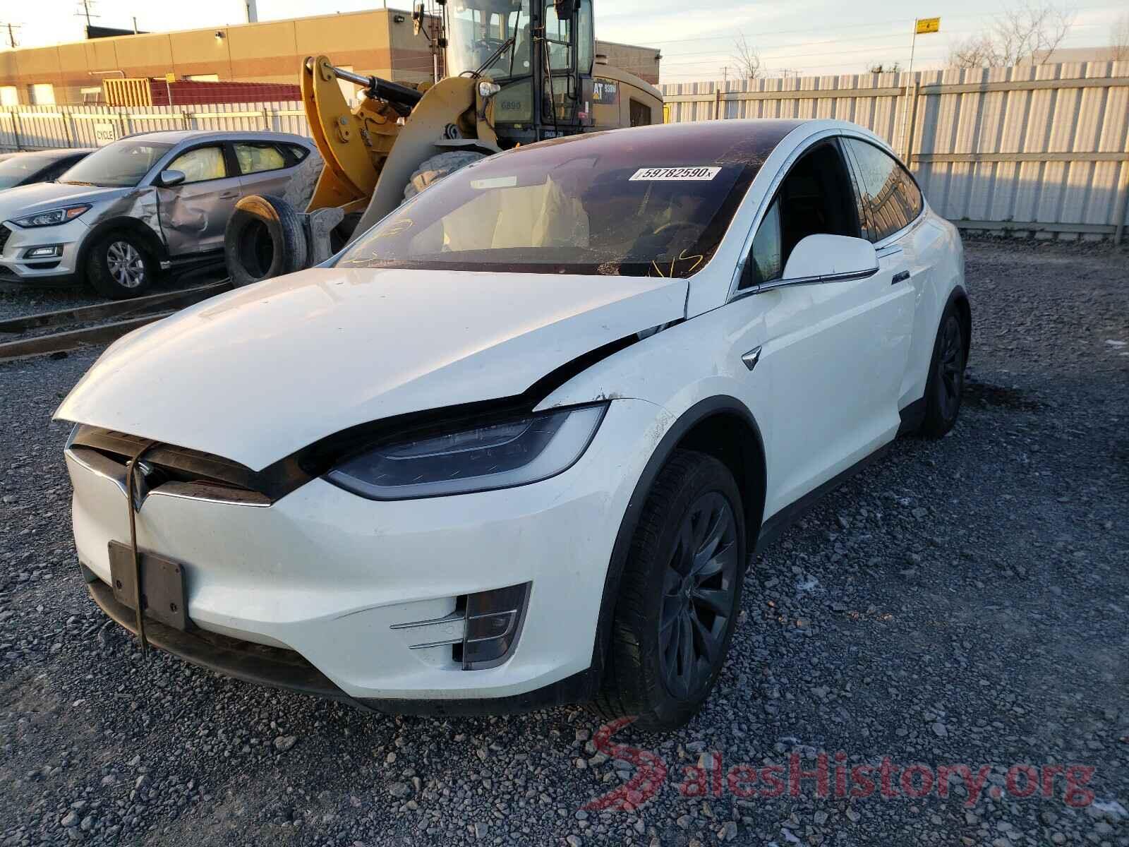 5YJXCDE2XJF087545 2018 TESLA MODEL X