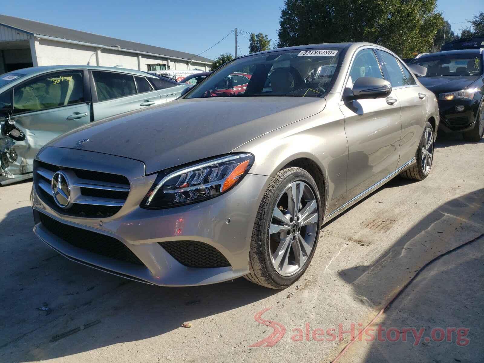 55SWF8DBXKU322263 2019 MERCEDES-BENZ C CLASS