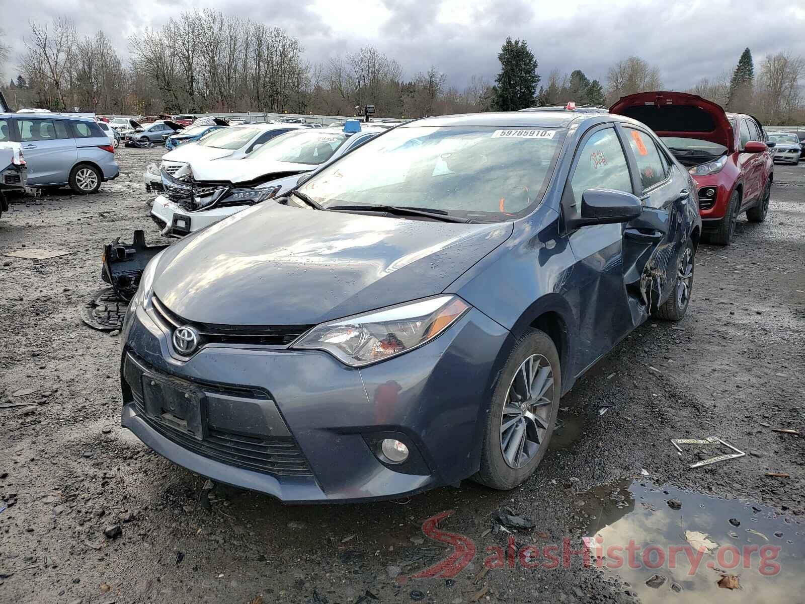 2T1BURHE2GC615327 2016 TOYOTA COROLLA