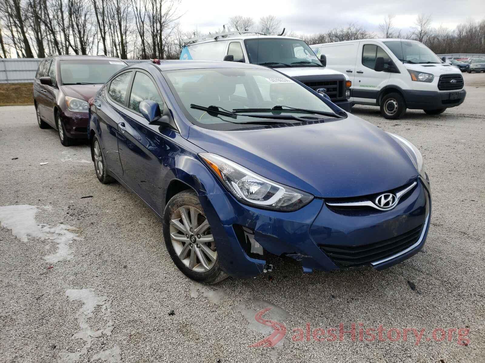 5NPDH4AE2GH720585 2016 HYUNDAI ELANTRA