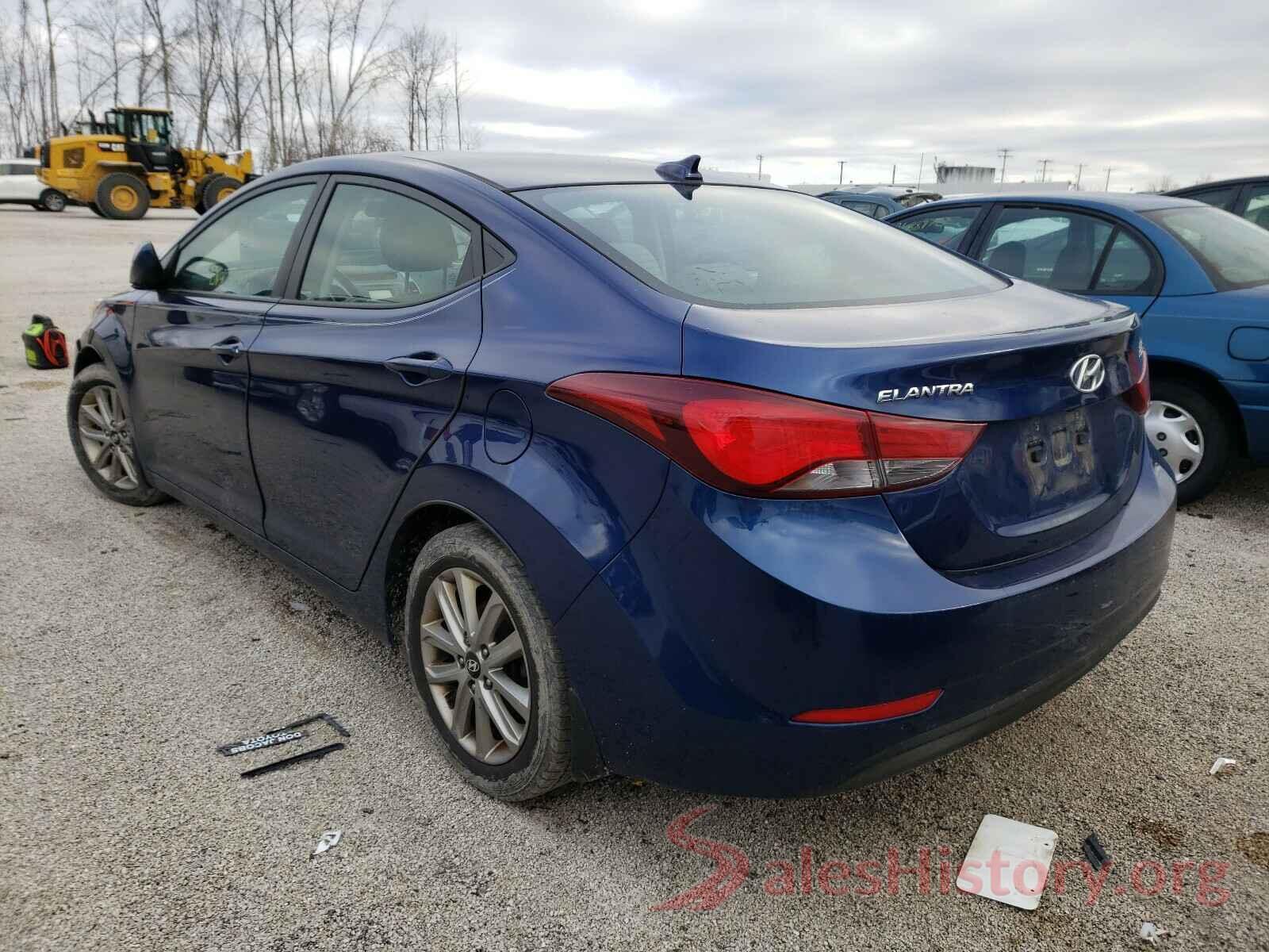 5NPDH4AE2GH720585 2016 HYUNDAI ELANTRA