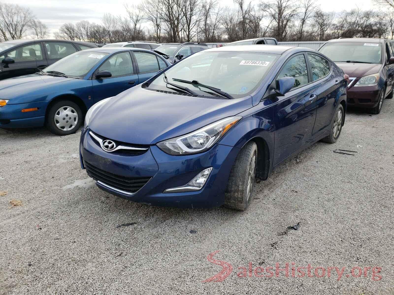 5NPDH4AE2GH720585 2016 HYUNDAI ELANTRA