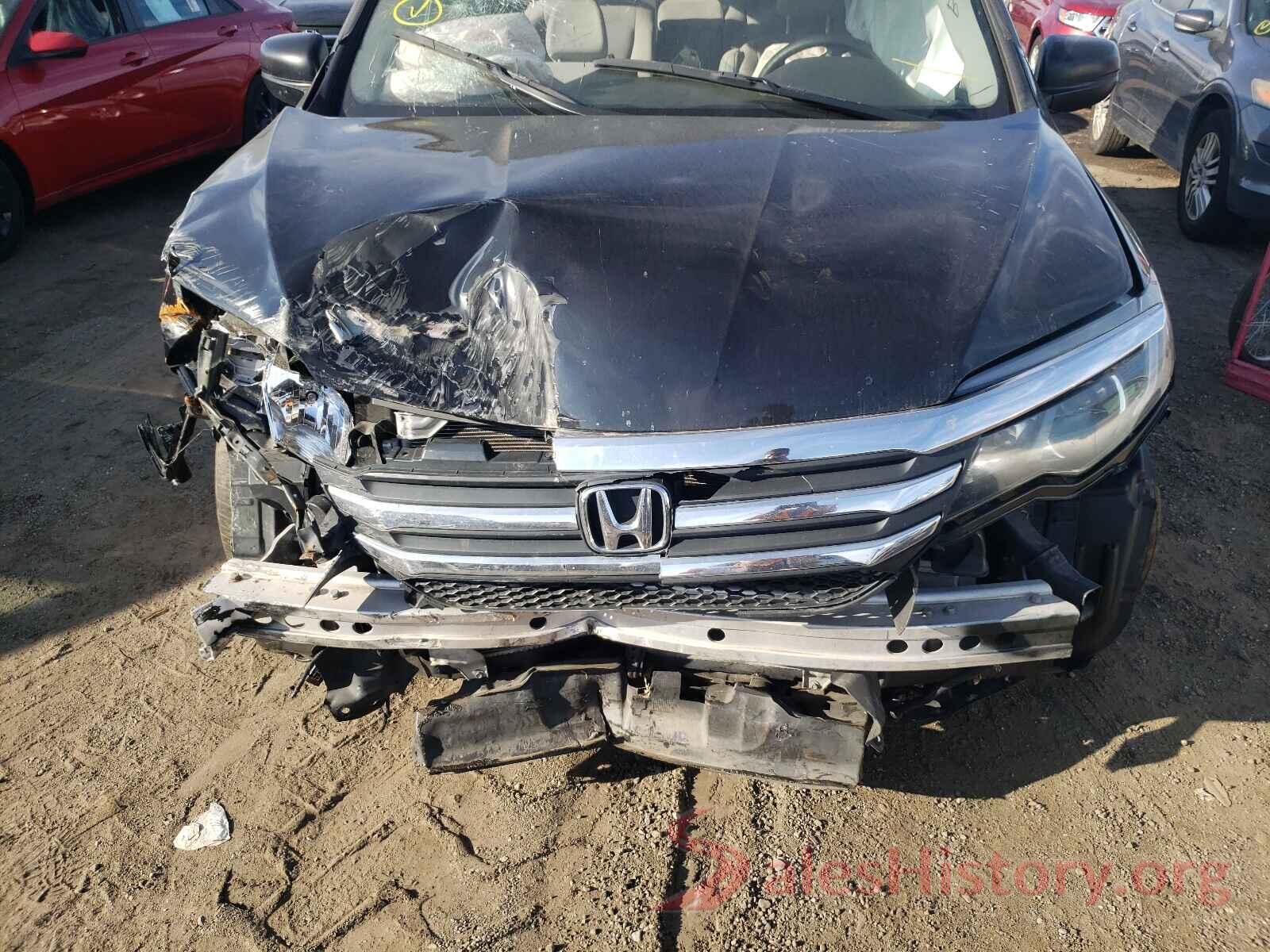 5FNYF6H19HB006846 2017 HONDA PILOT