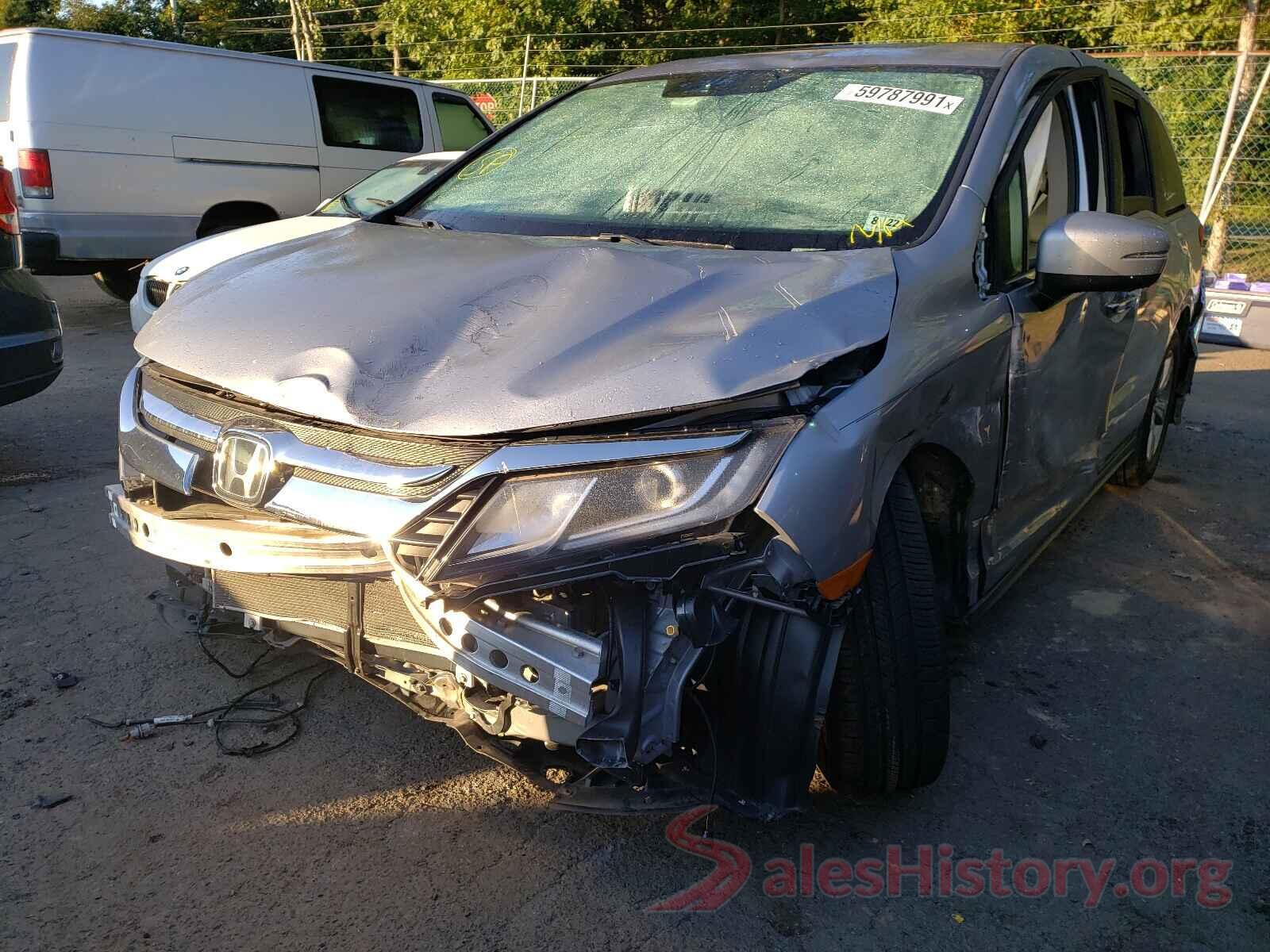 5FNRL6H72JB007151 2018 HONDA ODYSSEY