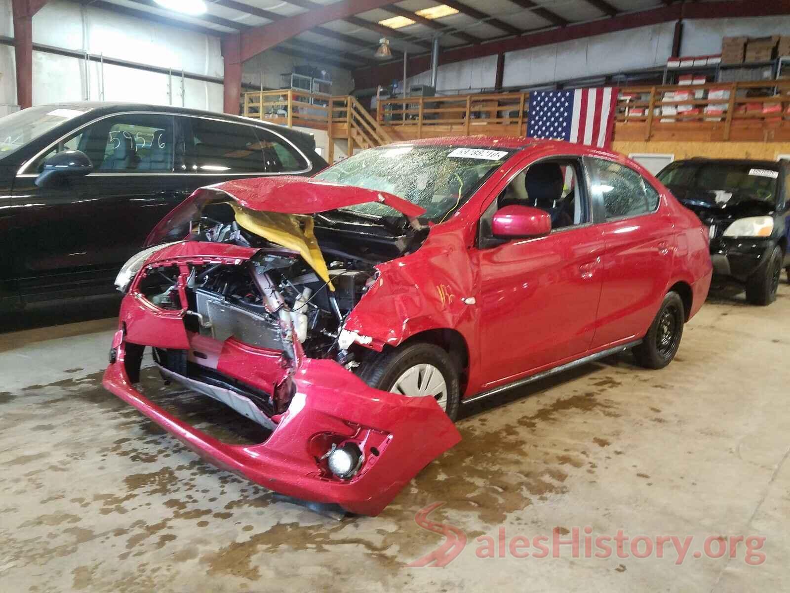 ML32F3FJ8KHF11765 2019 MITSUBISHI MIRAGE