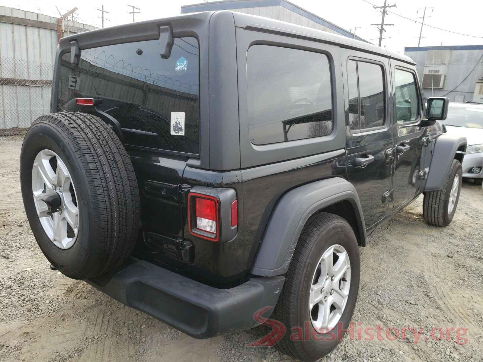 1C4HJXDN7LW223331 2020 JEEP WRANGLER