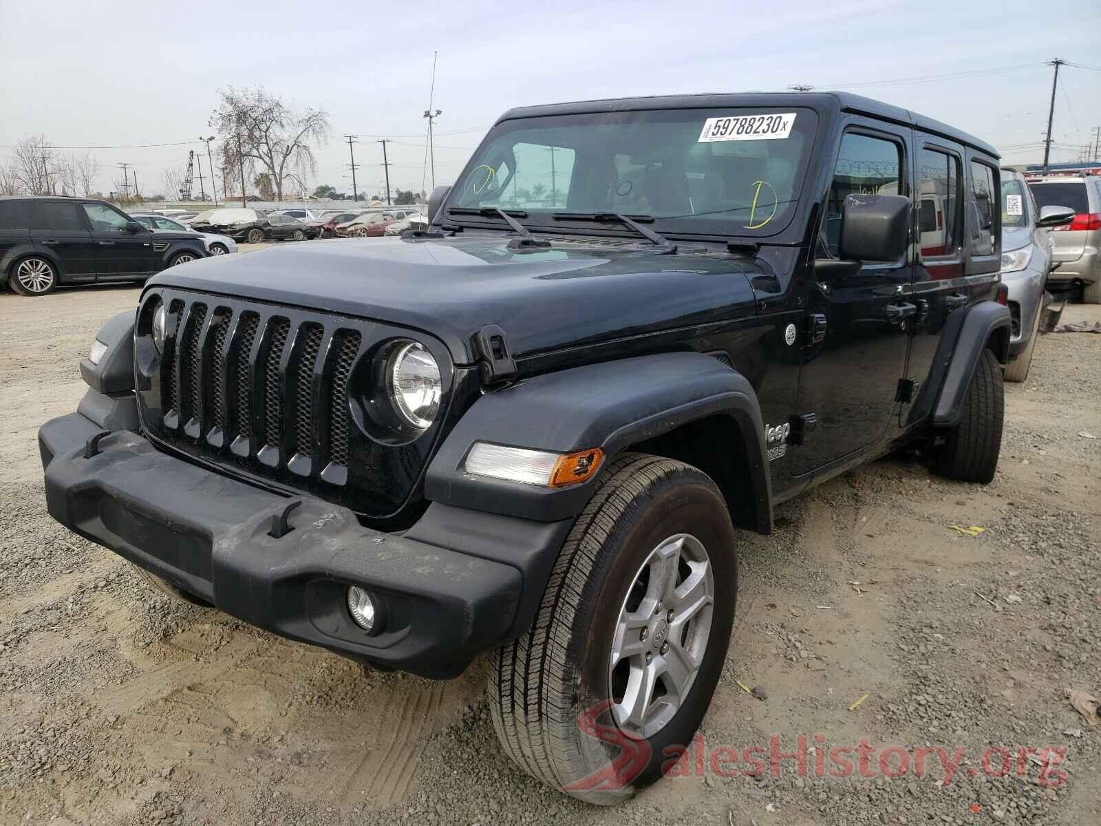 1C4HJXDN7LW223331 2020 JEEP WRANGLER