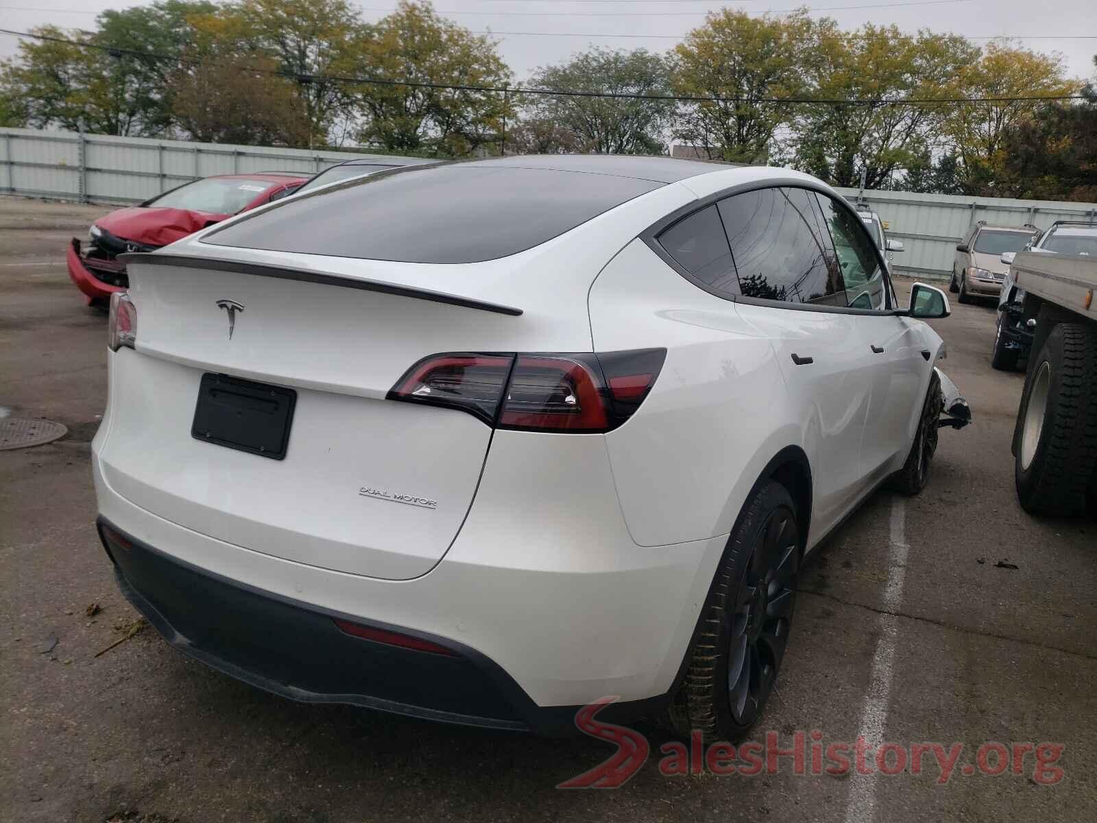 5YJYGDEF8MF252119 2021 TESLA MODEL Y