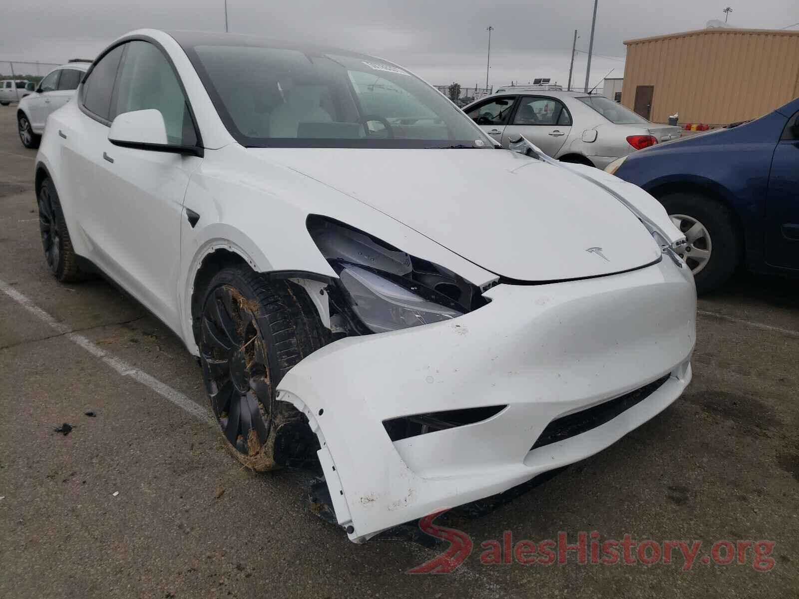 5YJYGDEF8MF252119 2021 TESLA MODEL Y