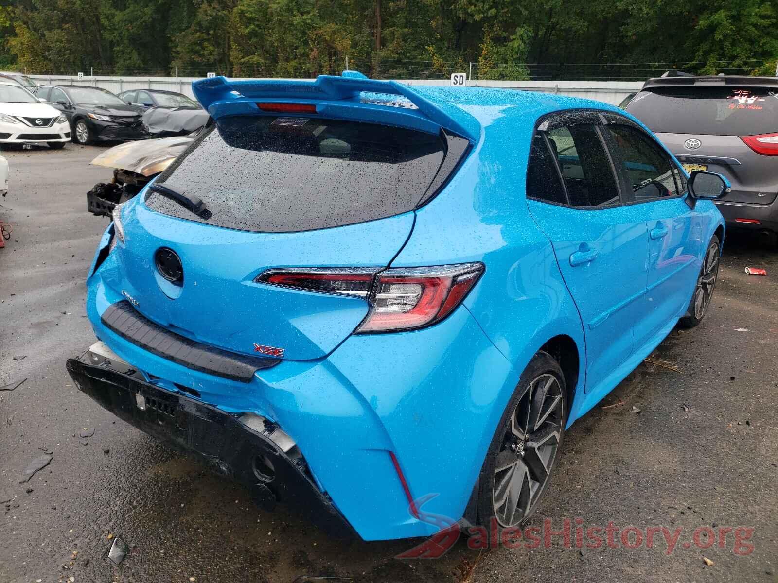 JTNK4RBE5K3028531 2019 TOYOTA COROLLA