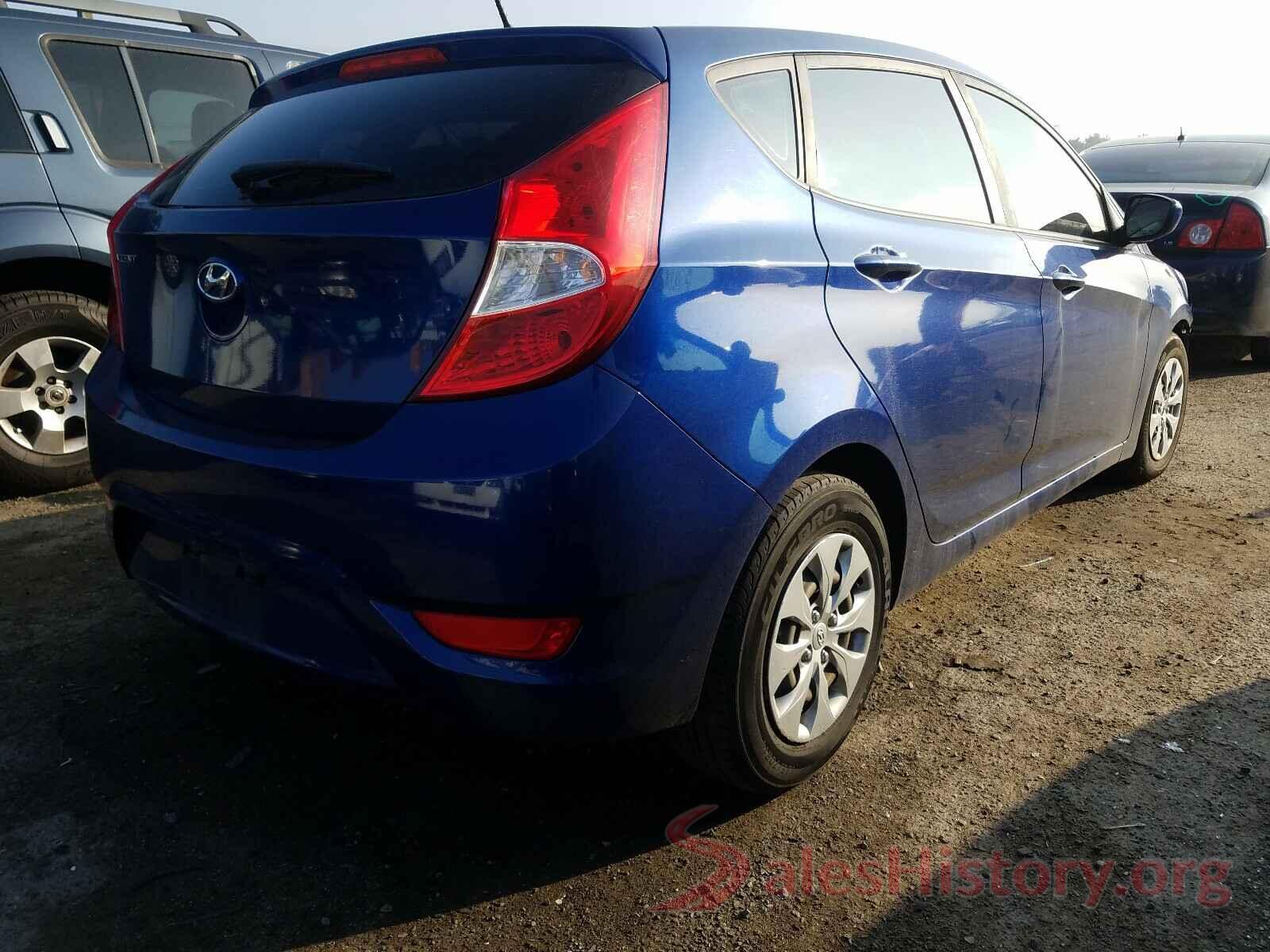 KMHCT5AE6GU277844 2016 HYUNDAI ACCENT