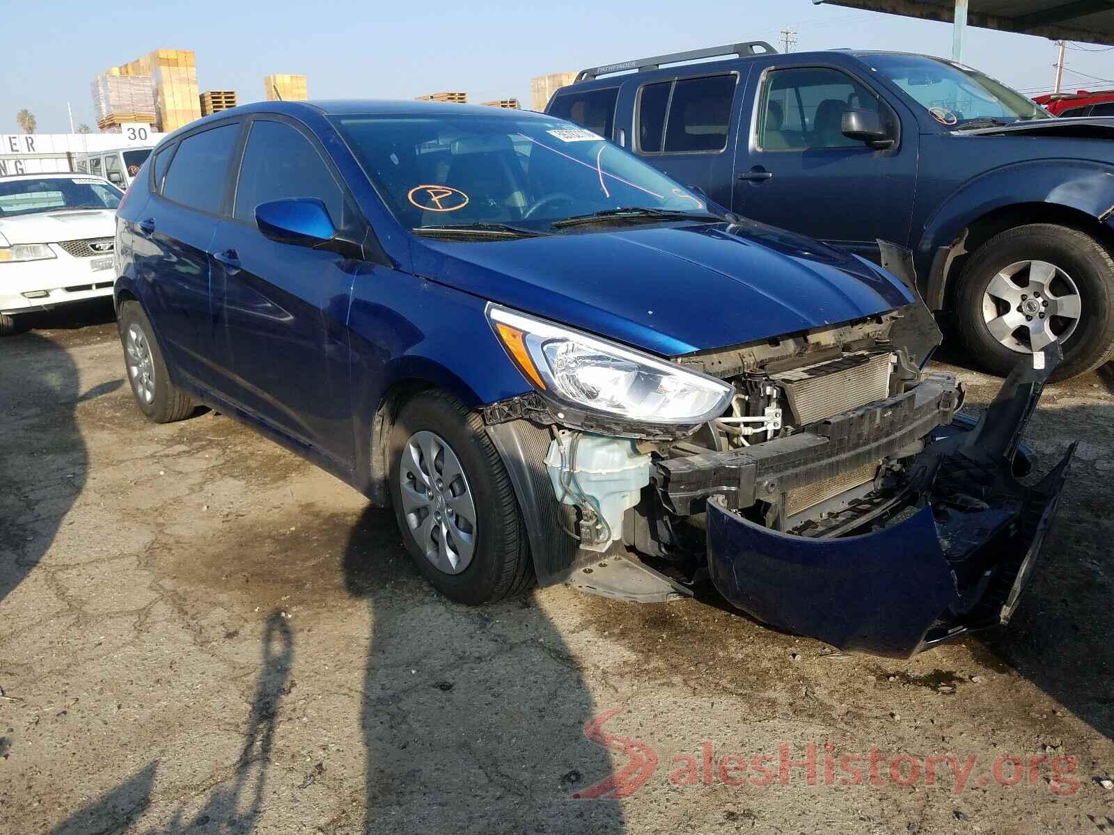 KMHCT5AE6GU277844 2016 HYUNDAI ACCENT