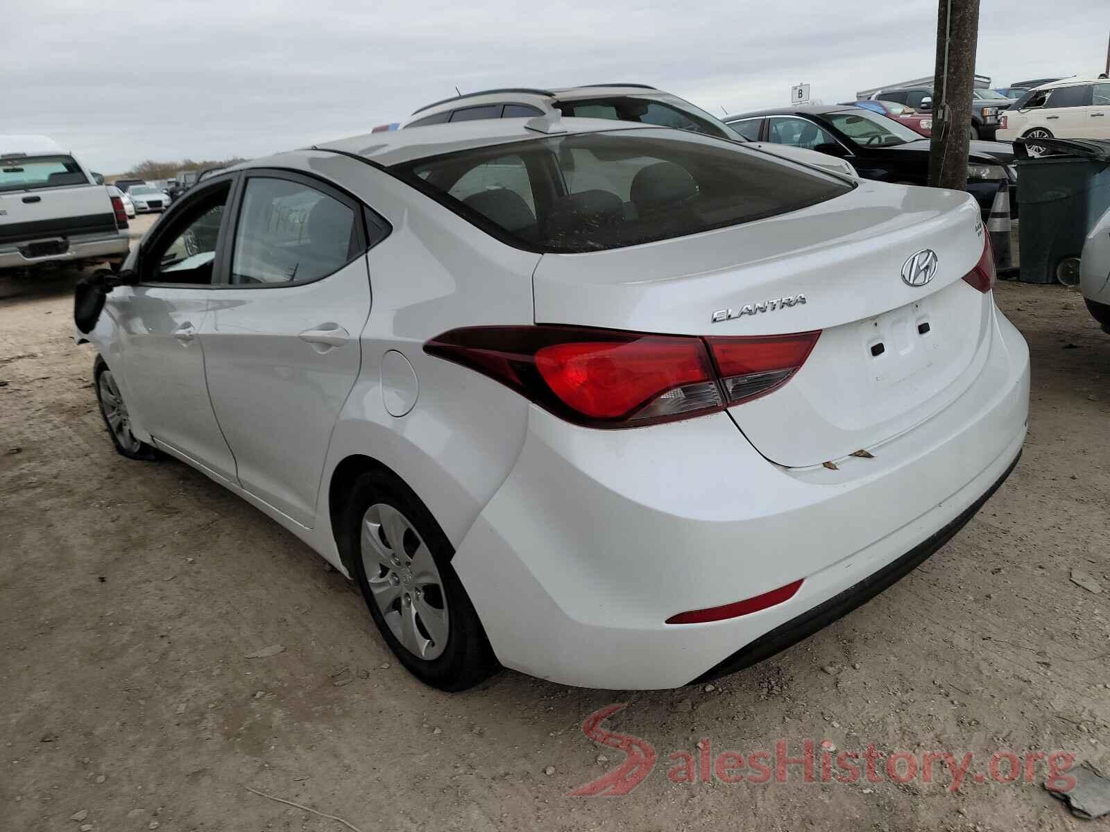 5NPDH4AE2GH734258 2016 HYUNDAI ELANTRA