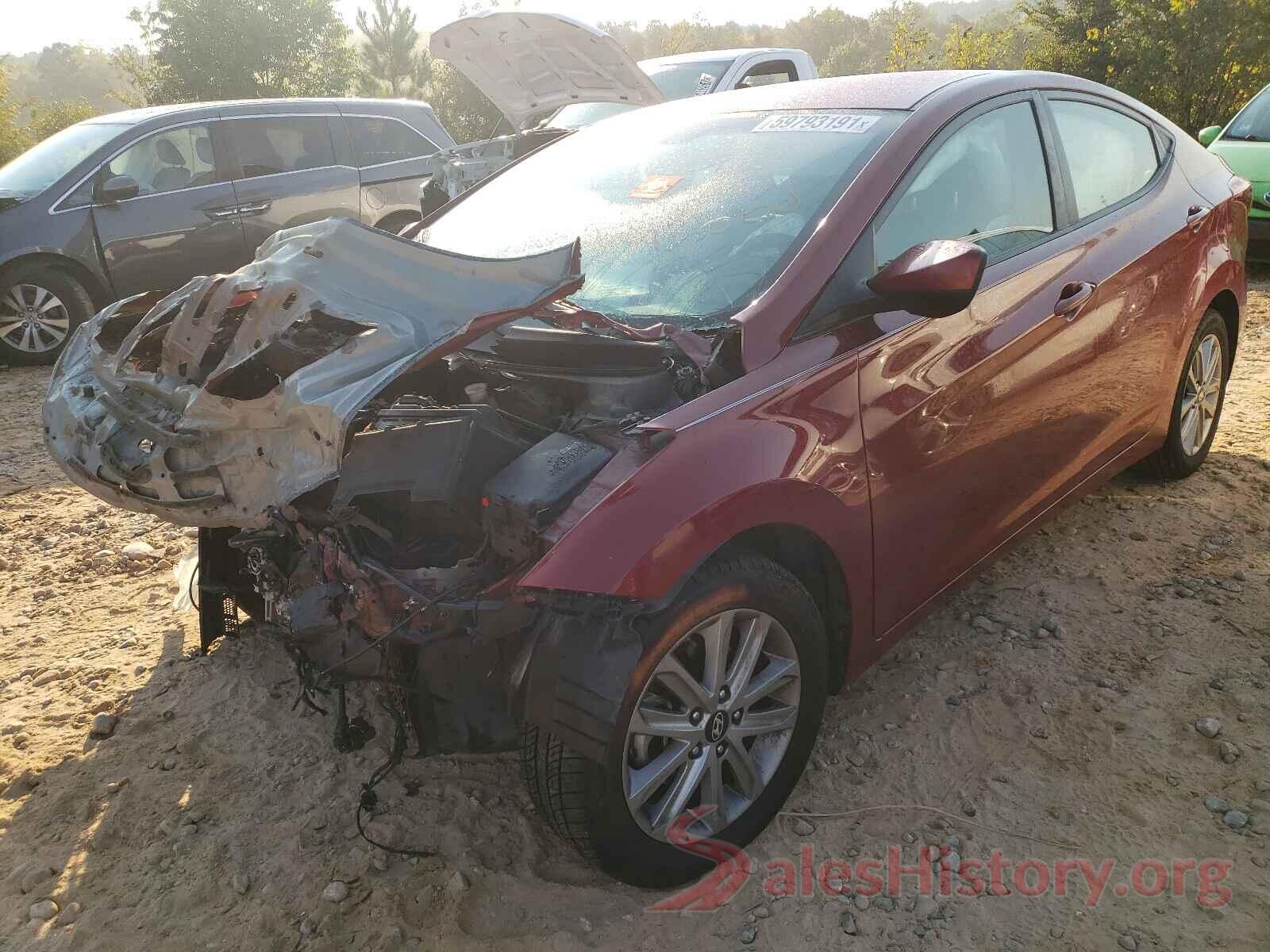 5NPDH4AE2GH689872 2016 HYUNDAI ELANTRA