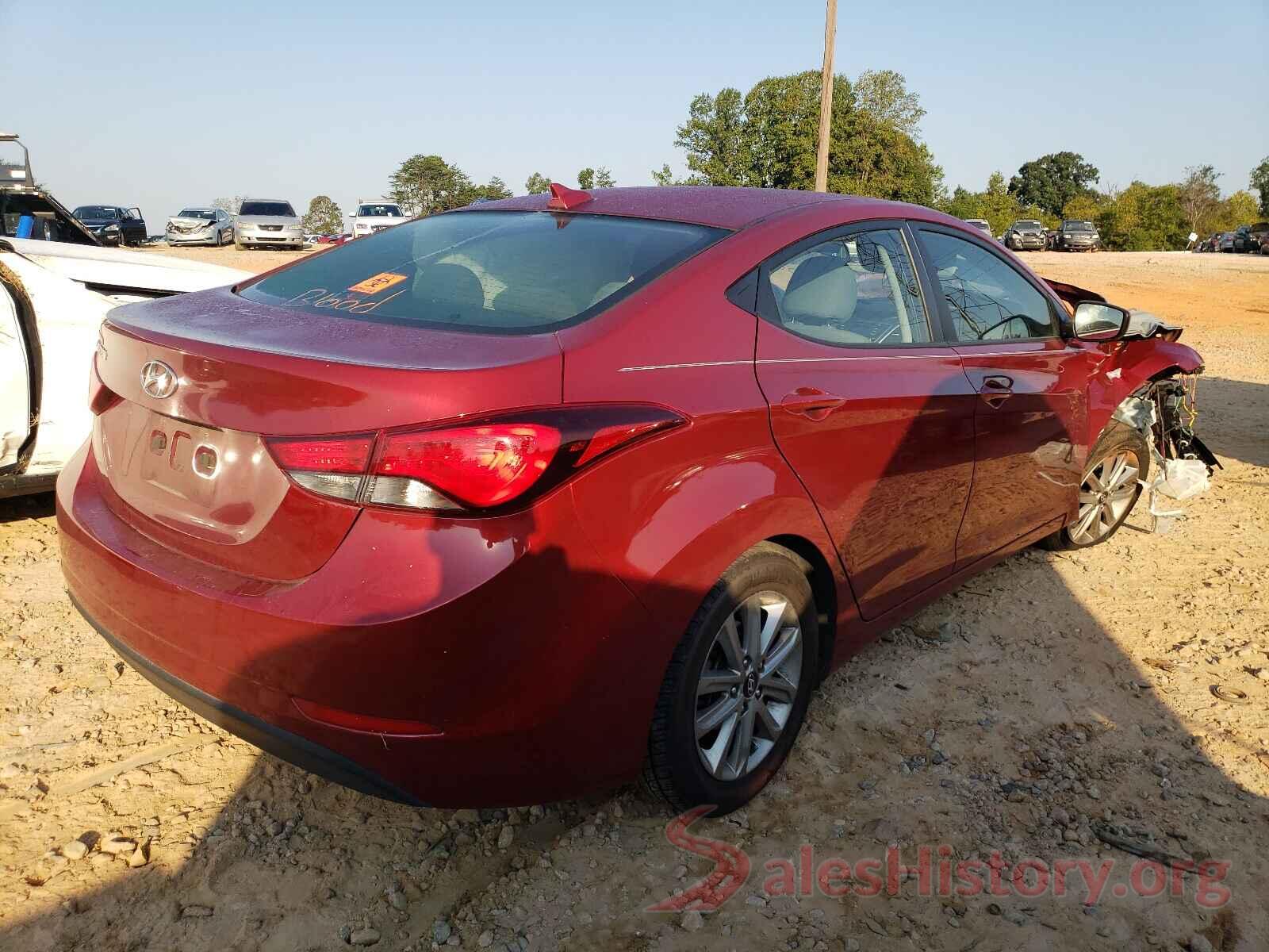 5NPDH4AE2GH689872 2016 HYUNDAI ELANTRA