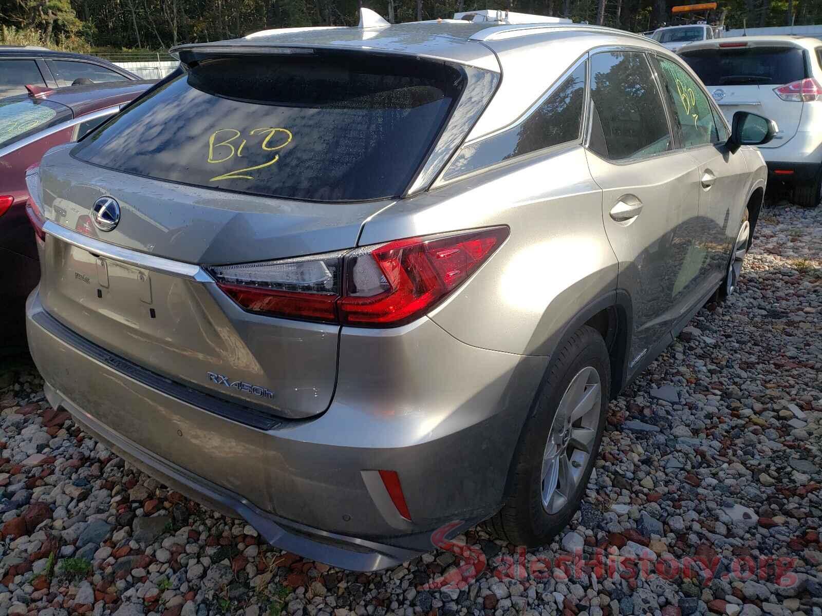 2T2BGMCA3KC030436 2019 LEXUS RX450