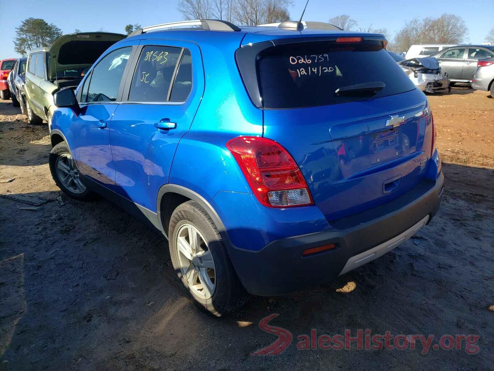 KL7CJLSBXGB759275 2016 CHEVROLET TRAX