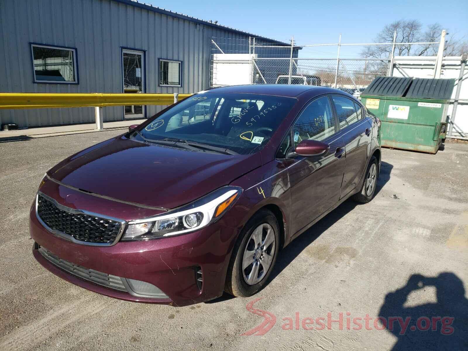 3KPFK4A74HE065315 2017 KIA FORTE