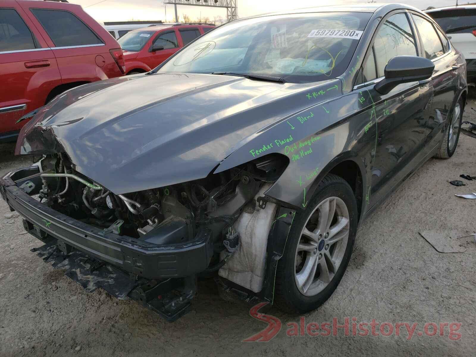 3FA6P0HDXJR165798 2018 FORD FUSION