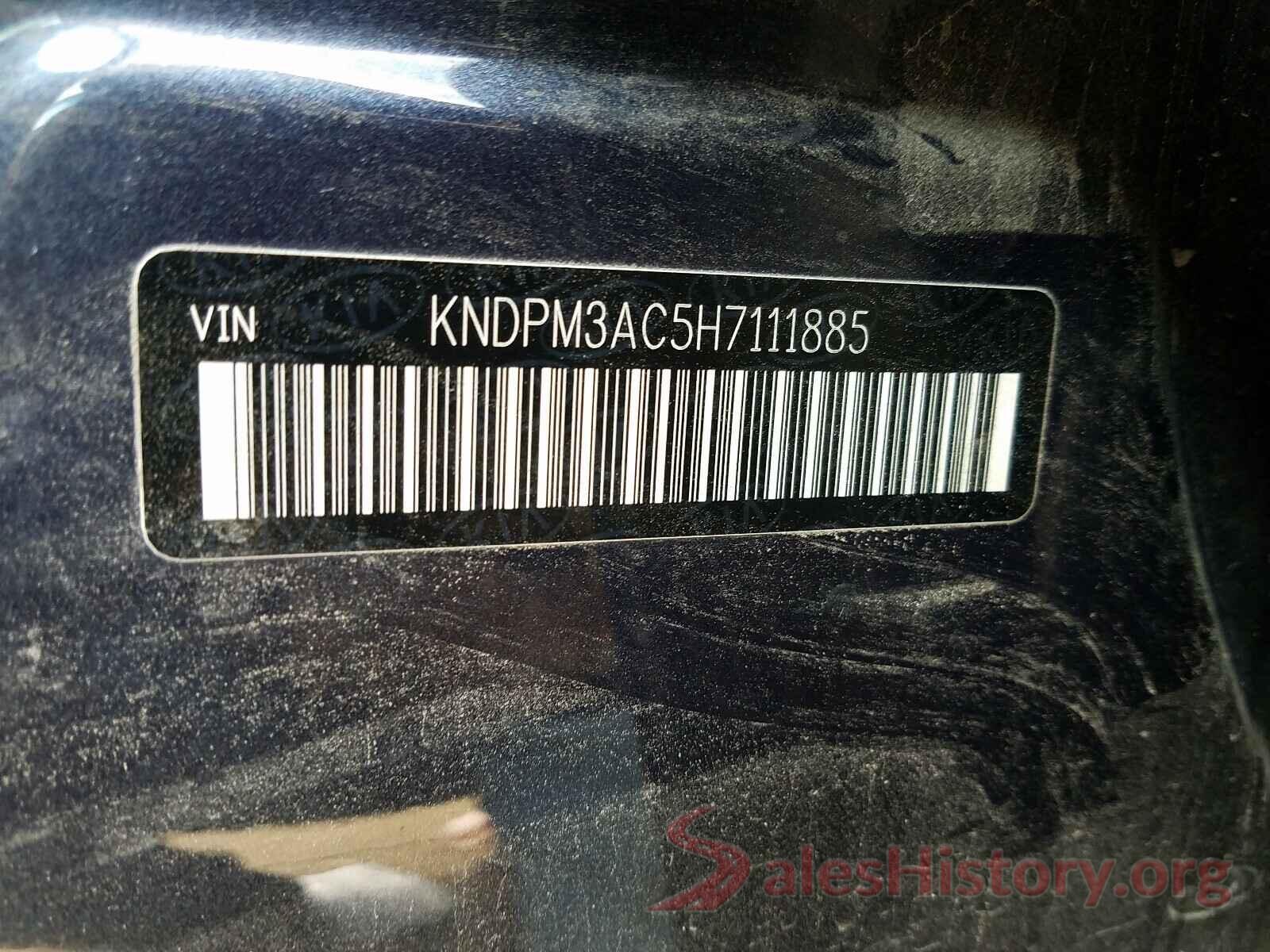 KNDPM3AC5H7111885 2017 KIA SPORTAGE