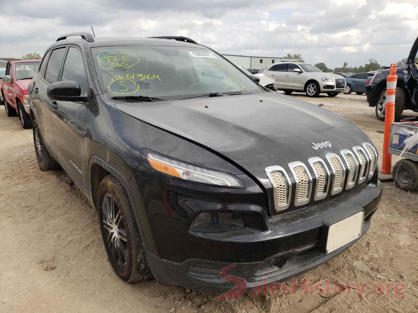 1C4PJLAS7HW613464 2017 JEEP CHEROKEE