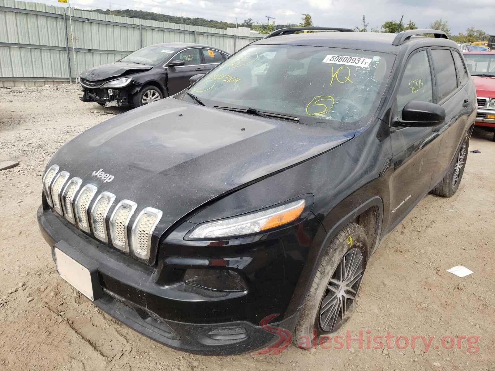 1C4PJLAS7HW613464 2017 JEEP CHEROKEE