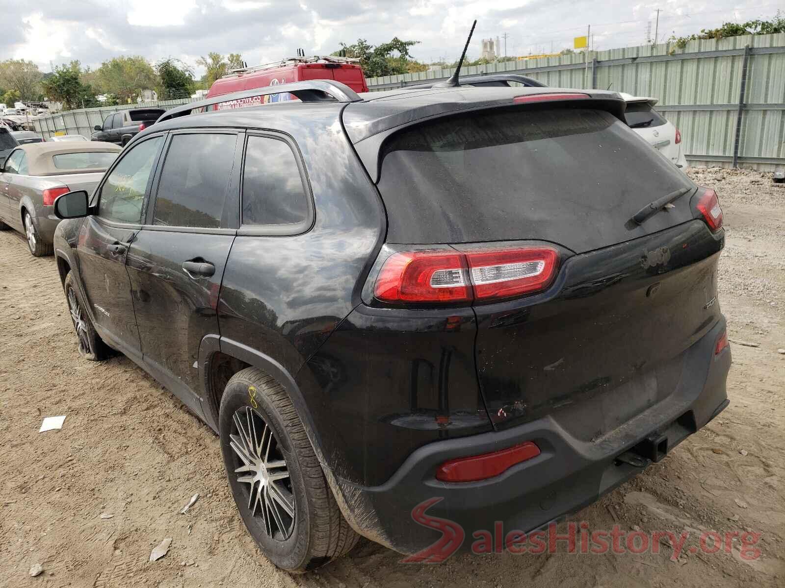 1C4PJLAS7HW613464 2017 JEEP CHEROKEE