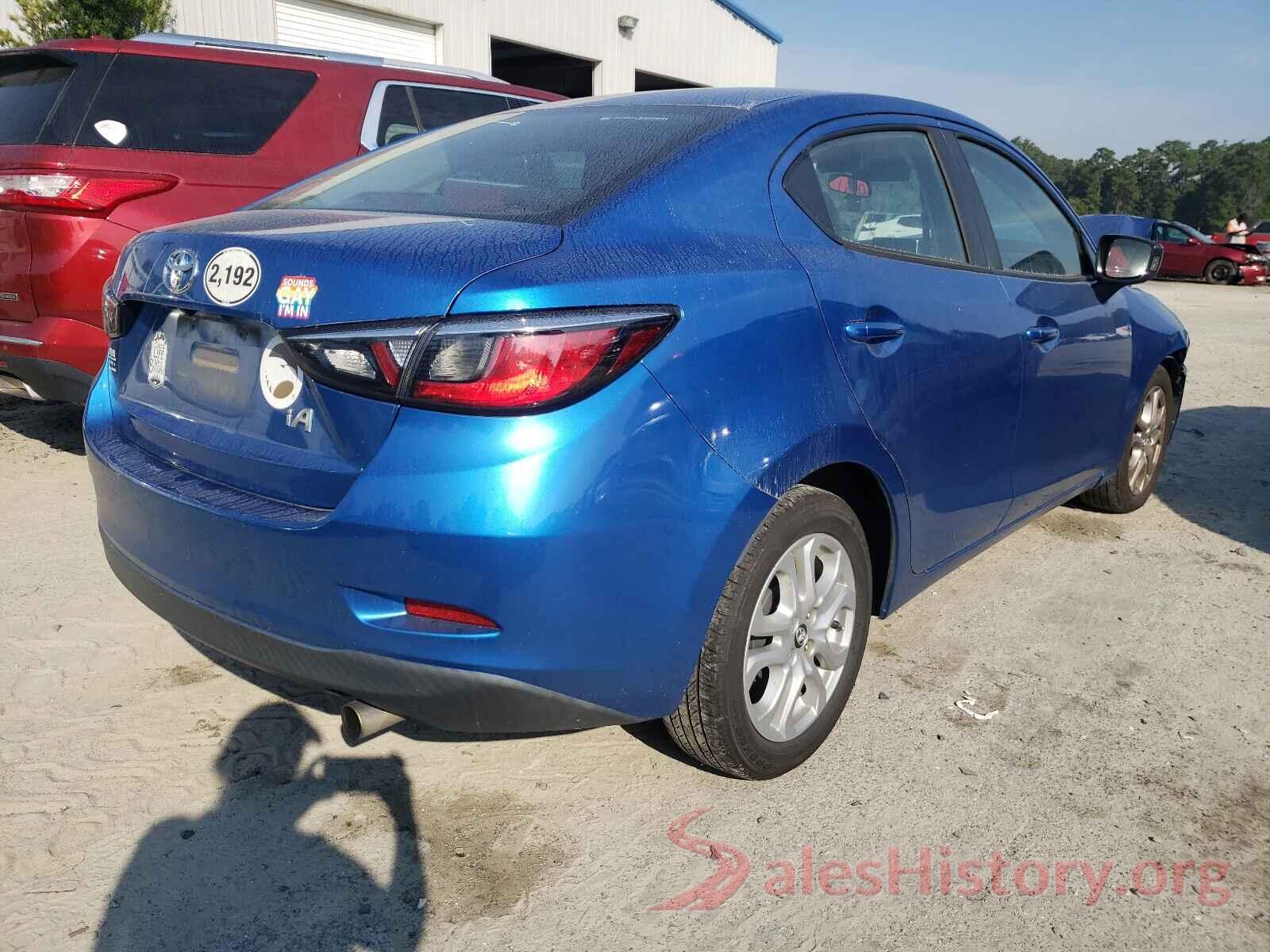 3MYDLBYV4HY195284 2017 TOYOTA YARIS