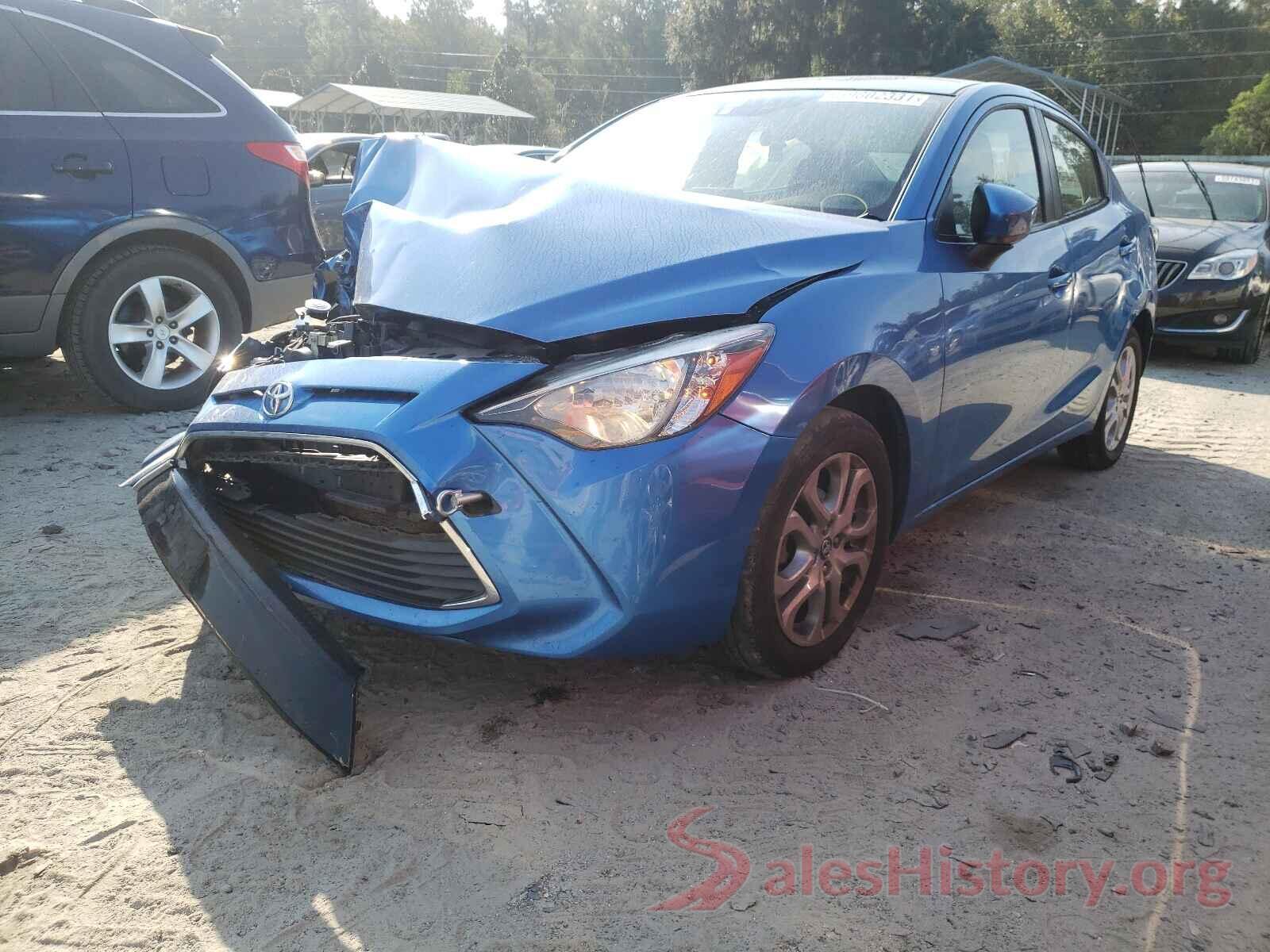 3MYDLBYV4HY195284 2017 TOYOTA YARIS