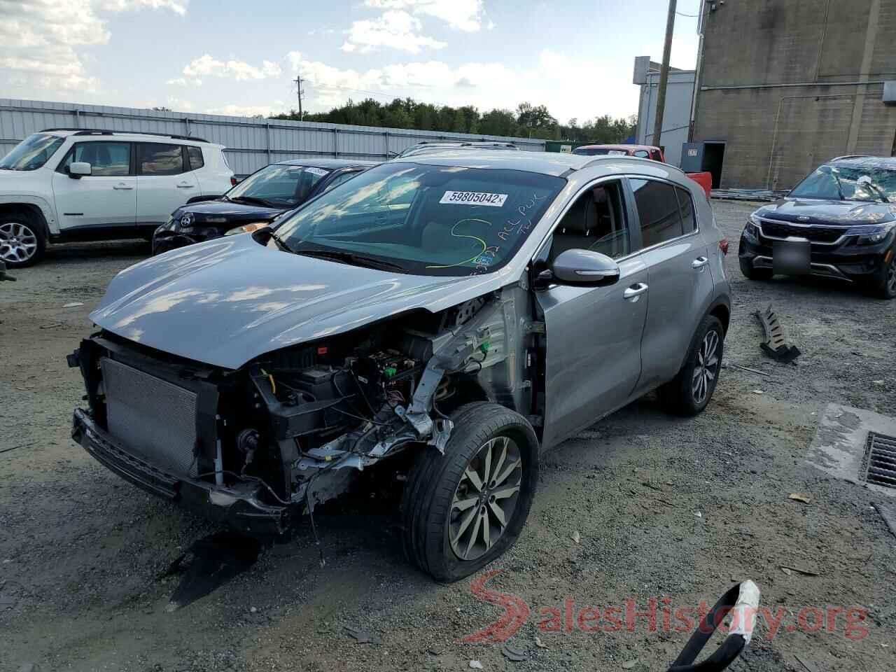 KNDPNCAC1K7600742 2019 KIA SPORTAGE