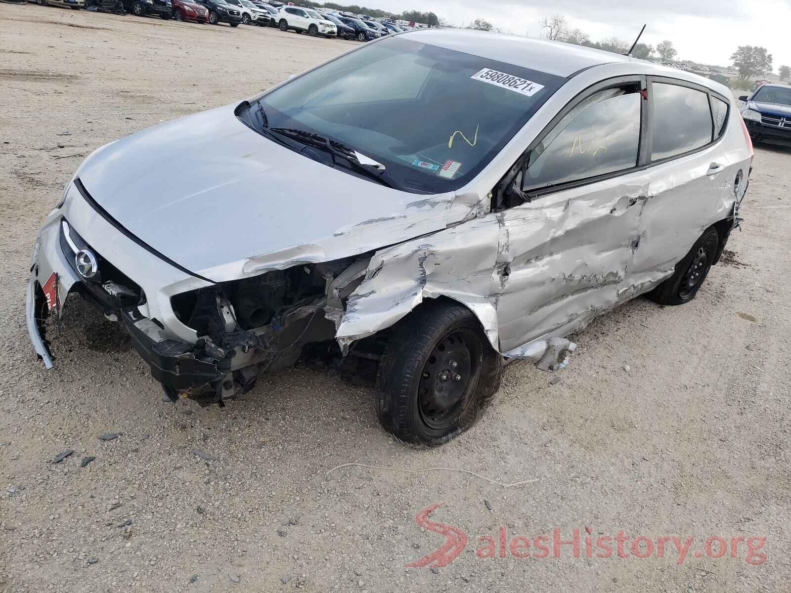 KMHCT5AE5GU274854 2016 HYUNDAI ACCENT