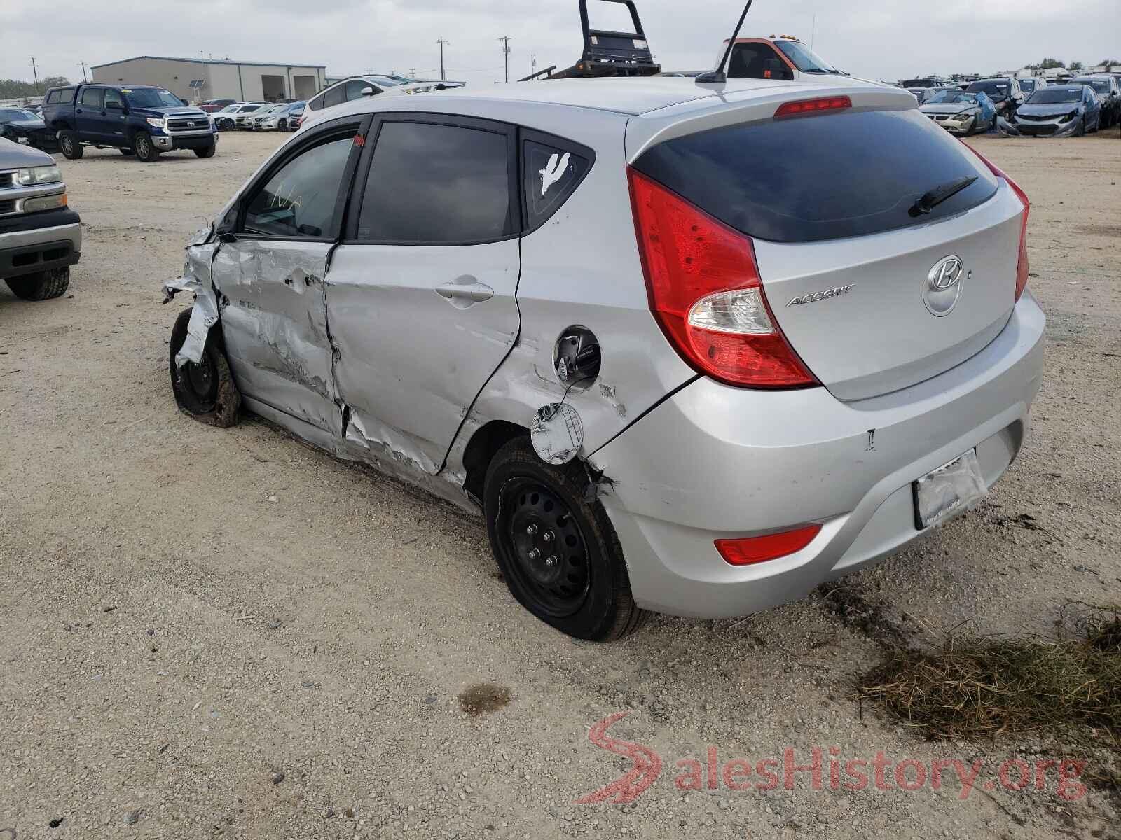 KMHCT5AE5GU274854 2016 HYUNDAI ACCENT