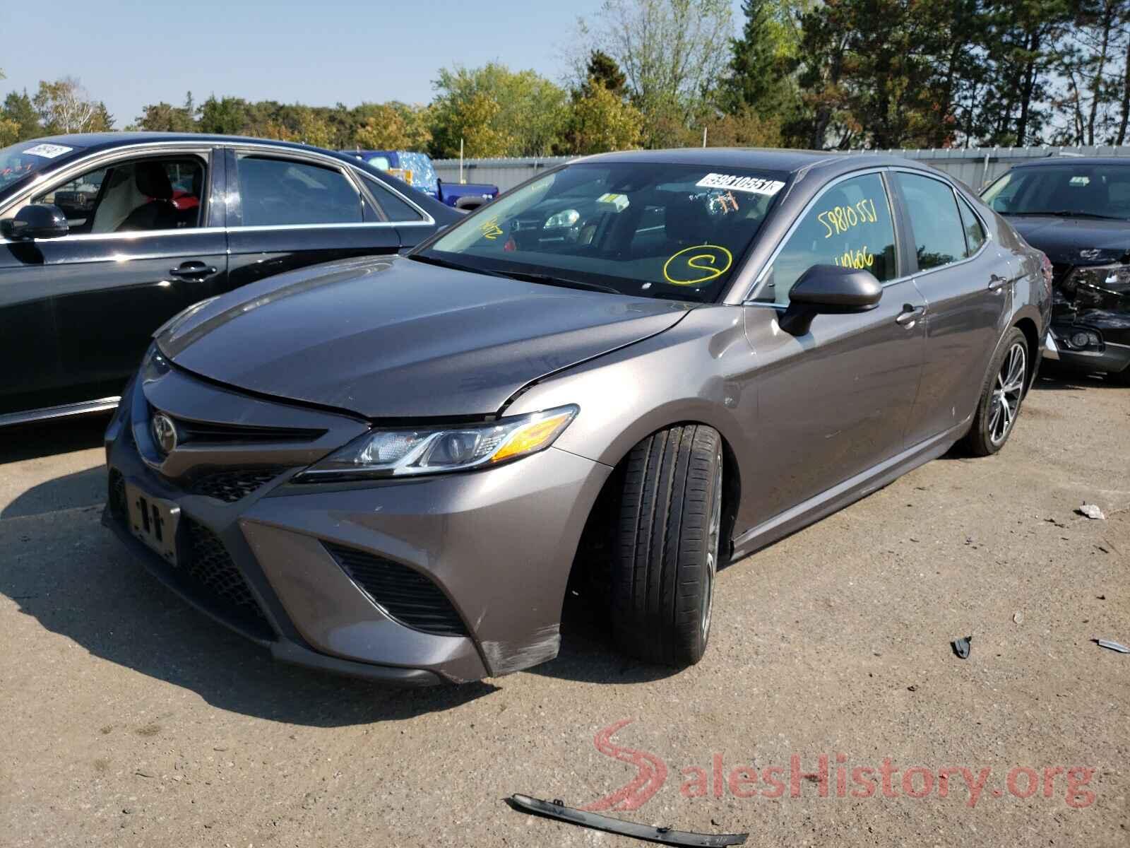 4T1B11HK4KU254870 2019 TOYOTA CAMRY