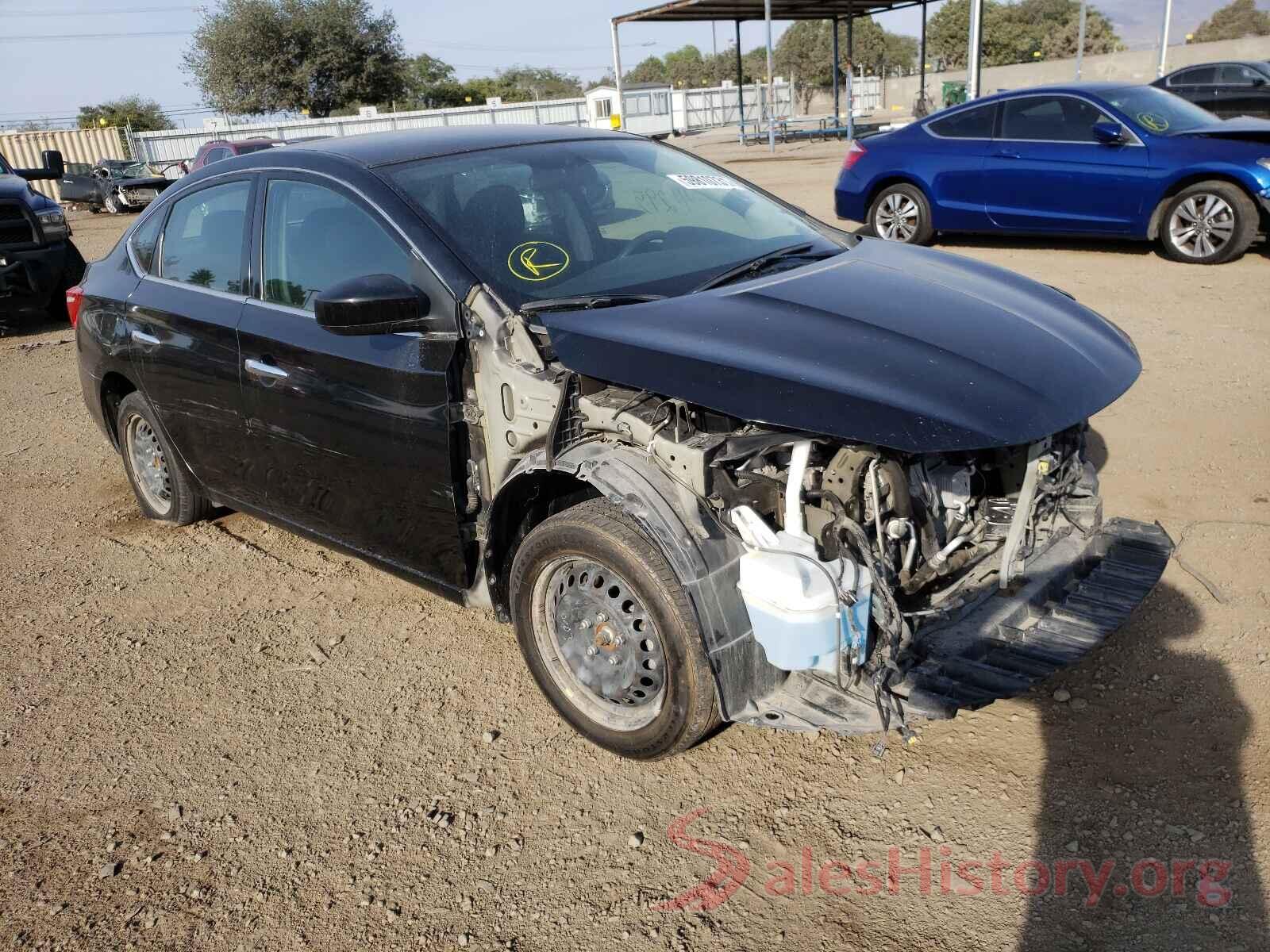 3N1AB7APXKY303091 2019 NISSAN SENTRA