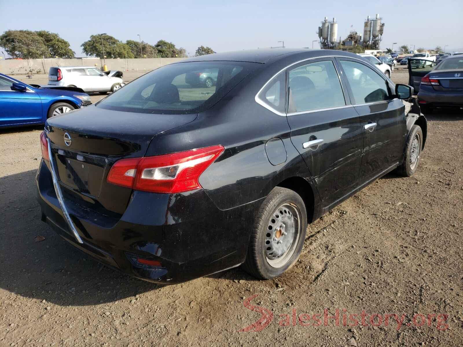 3N1AB7APXKY303091 2019 NISSAN SENTRA