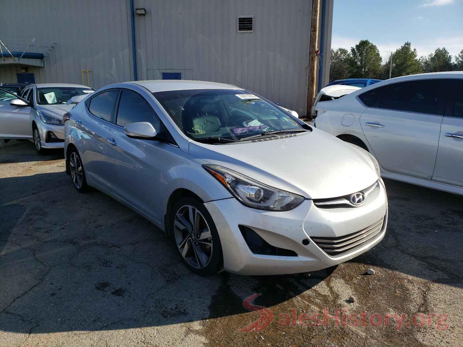 KMHDH4AE6EU166417 2014 HYUNDAI ELANTRA