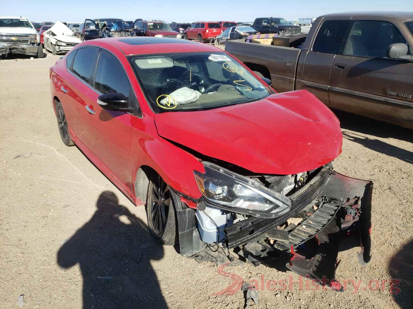 3N1CB7AP1HY289695 2017 NISSAN SENTRA