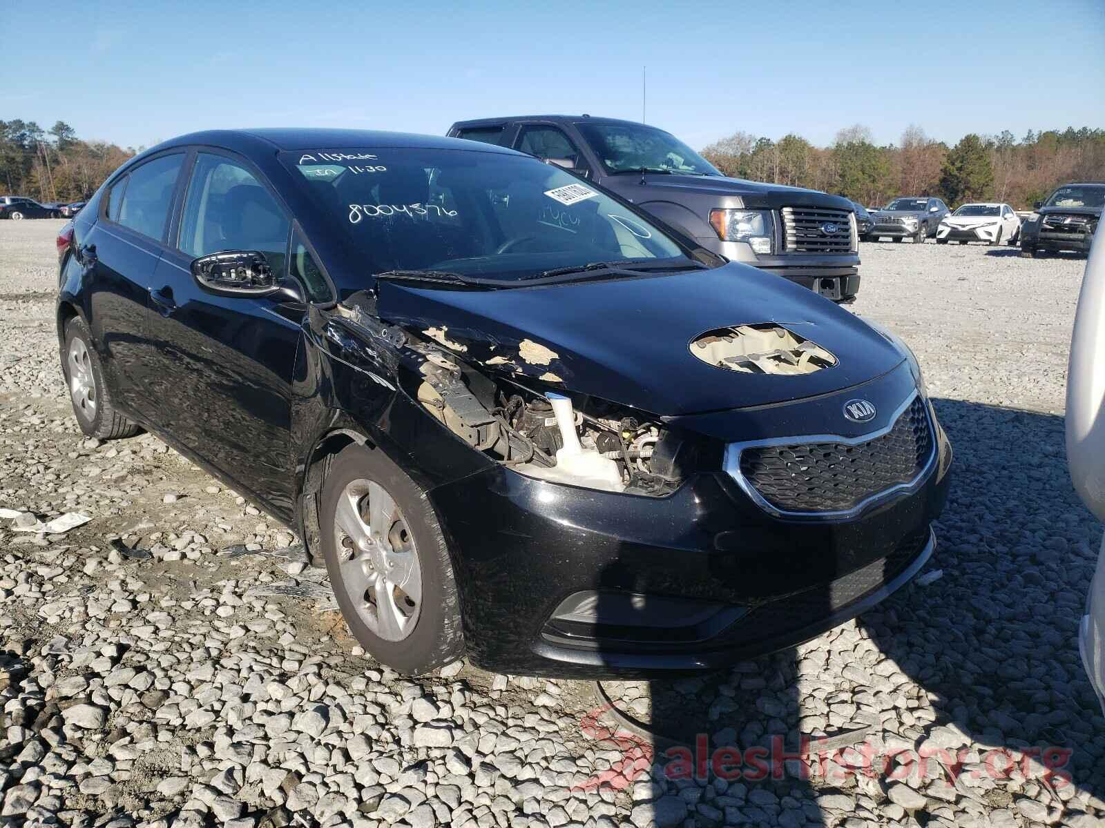 KNAFK4A66G5603446 2016 KIA FORTE